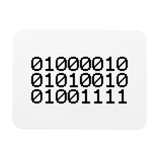 MAGNET FLEXIBLE BRO BINAIRE (Horizontal)