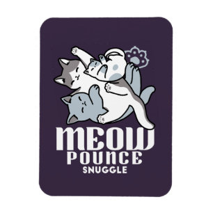 Magnet Flexible Brosse à lait - Chats à couchage mignon