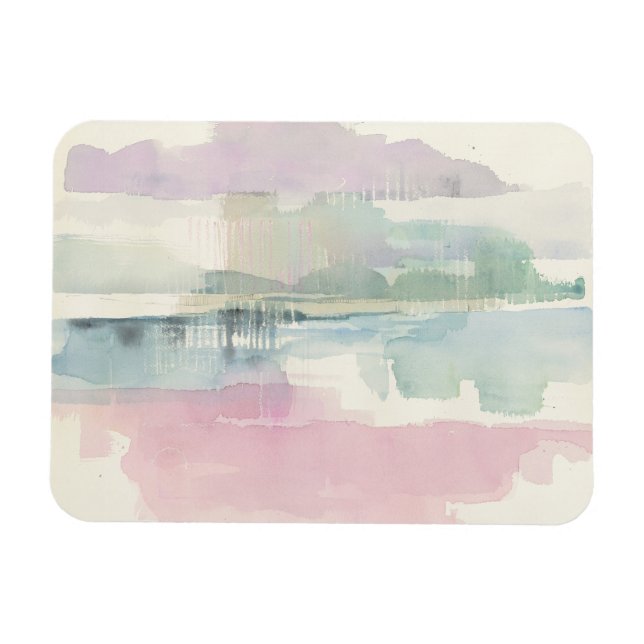 Magnet Flexible Brouillard de levage | Dans Les Pastels Soft (Horizontal)