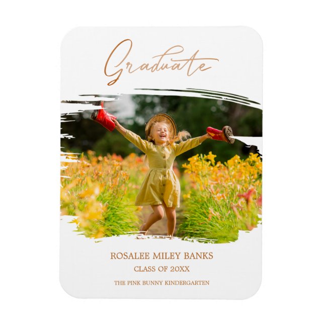 Magnet Flexible Broussissement Whimsical Calligraphie Pré K (Vertical)