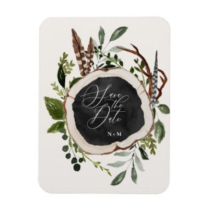 Magnet Flexible budget rustique ferme mariage de automne faire-par