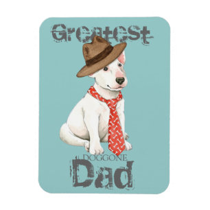 Magnet Flexible Bull Terrier Papa