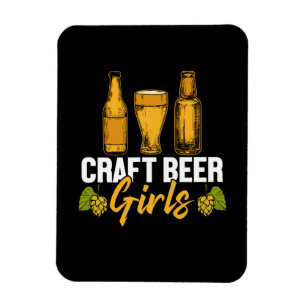 Magnet Flexible Buveuse de bière Bière artisanale Filles Anniversa