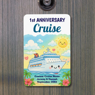 Magnet Flexible Cabine de croisière pour 1er anniversaire de maria