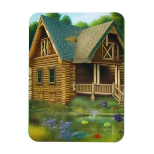 Magnet Flexible Cabine par l'étang