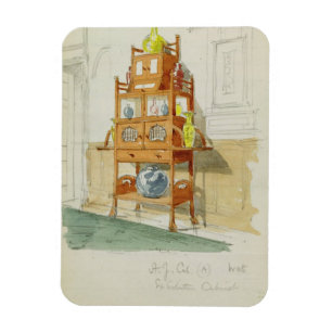 Magnet Flexible Cabinet d'exposition, c.1860s-70s (la semaine et