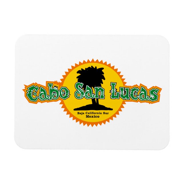 Magnet Flexible Cabo San Lucas Sun (Horizontal)