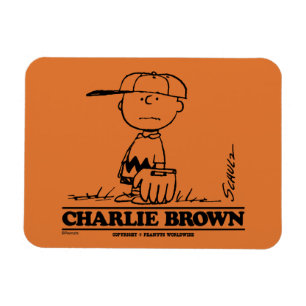 Magnet Flexible cacahuètes Charlie Brown Jouer à la balle