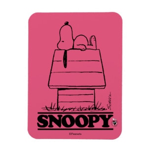 Magnet Flexible cacahuètes   Snoopy Le Secret À La Vie