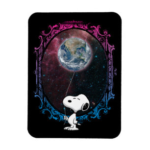 Magnet Flexible cacahuètes Snoopy Spacé Out Balloon