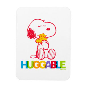 Magnet Flexible cacahuètes Snoopy & Woodstock Huggable