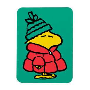 Magnet Flexible cacahuètes Veste d'hiver de Woodstock Puffy