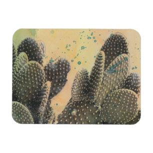 Magnet Flexible Cactus du désert Plat vert