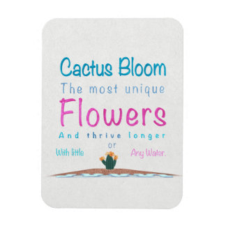 Magnet Flexible Cactus Fleurit Les Fleurs Les Plus Uniques