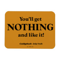 Caddyshack | Vous n'obtiendrez rien et l'aimez!