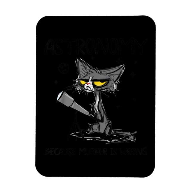 Magnet Flexible Cadeau Amoureux des chats | Cadeau Pour Chat Lover (Vertical)