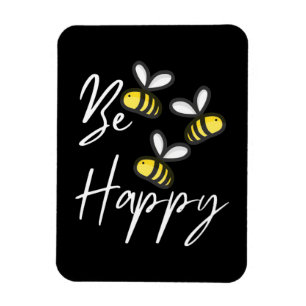 Magnet Flexible Cadeau apiculteur L'apiculteur Soyez heureux