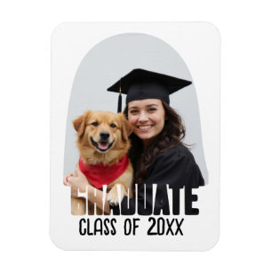 Magnet Flexible Cadeau de graduation de l'Arc Photo personnalisée