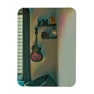 Magnet Flexible Cadeau pour guitariste