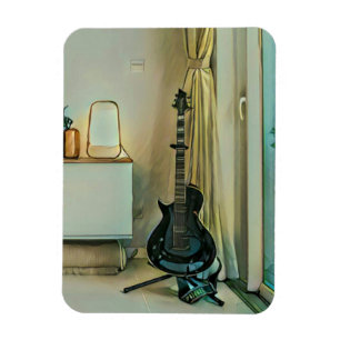 Magnet Flexible Cadeaux de guitare pour papa