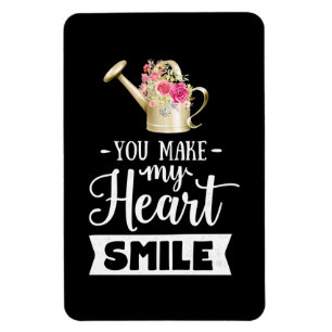 Magnet Flexible Cadeaux de mariage Vous faites sourire mon cœur