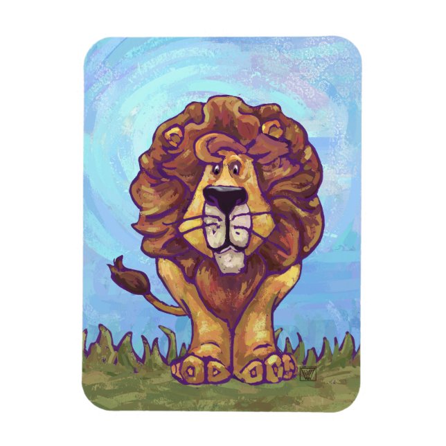 Magnet Flexible Cadeaux et accessoires Lion (Vertical)