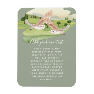 Magnet Flexible CADEAUX OWL - Personnalisés