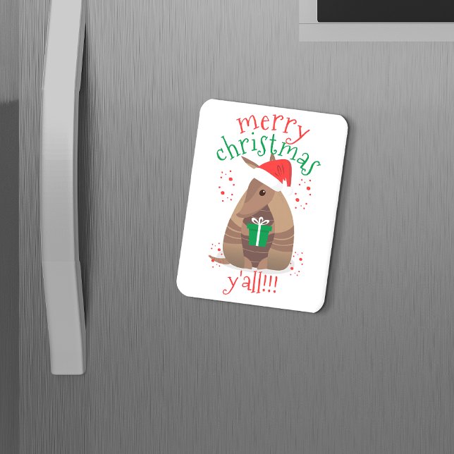 Magnet Flexible Cadeaux père Noël Armadillo Texas (Créateur téléchargé)