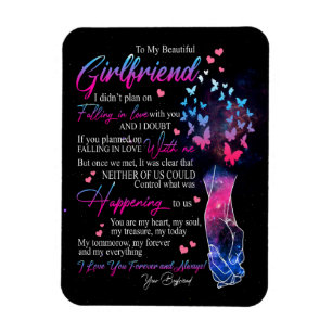 Magnet Flexible Cadeaux pour petite amie Lettre à ma petite amie