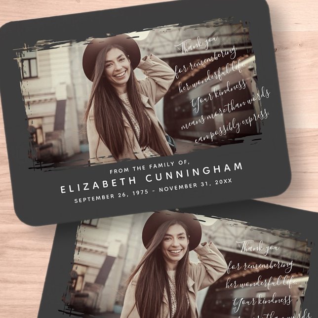 Magnet Flexible Cadre photo moderne et simple Memorial (Créateur téléchargé)