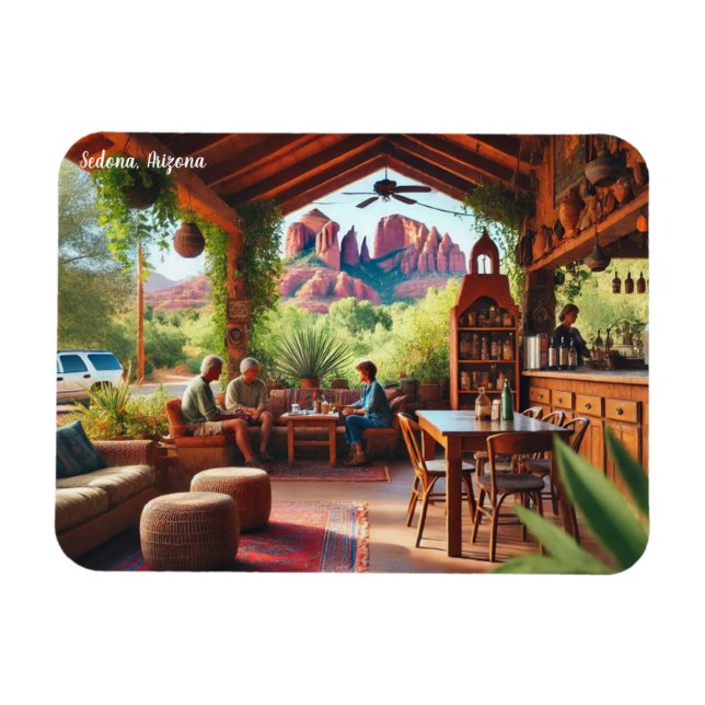 Magnet Flexible Café à Sedona Arizona (Horizontal)