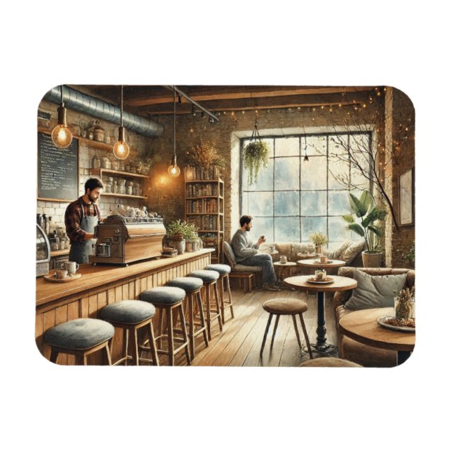 Magnet Flexible Café à Vancouver Mug (Horizontal)