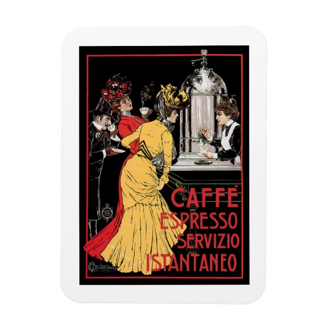 Magnet Flexible Caffe Espresso (Vertical)
