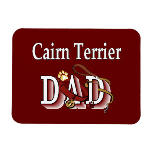 Magnet Flexible cairn terrier papa