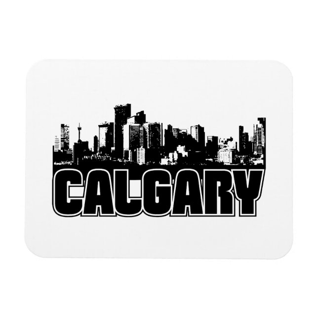 Magnet Flexible Calgary Skyline (Horizontal)