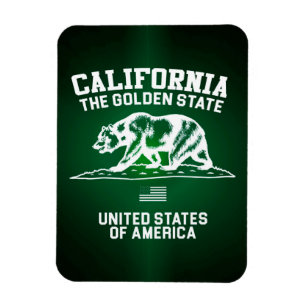 Magnet Flexible California The Golden State