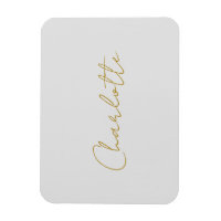 Calligraphie or couleur gris Personnalisé Edition