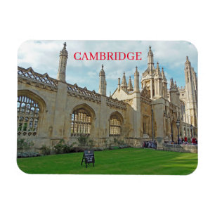 Magnet Flexible Cambridge King's College vue aimant frigo