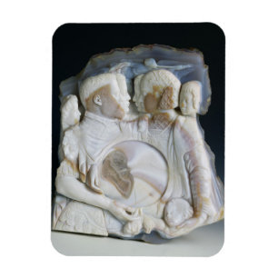 Magnet Flexible Cameo depicting Cosimo de Medici (1519-74) and his