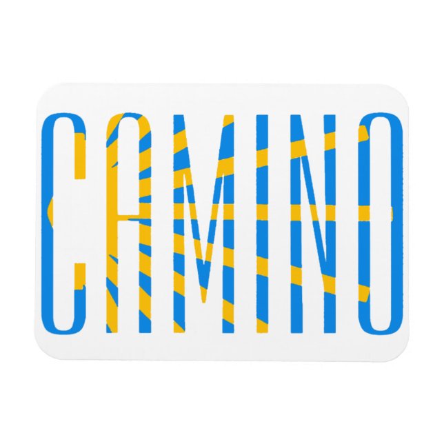 Magnet Flexible Camino de Santiago (Horizontal)