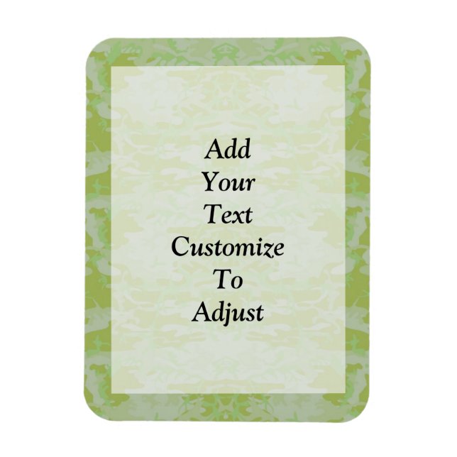 Magnet Flexible Camo vert (Vertical)