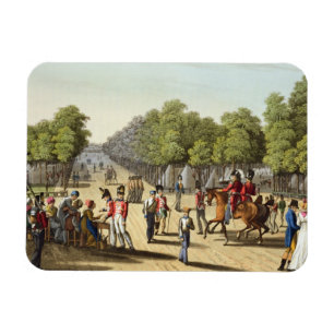 Magnet Flexible Campement de l'armée britannique dans Bois de Bou