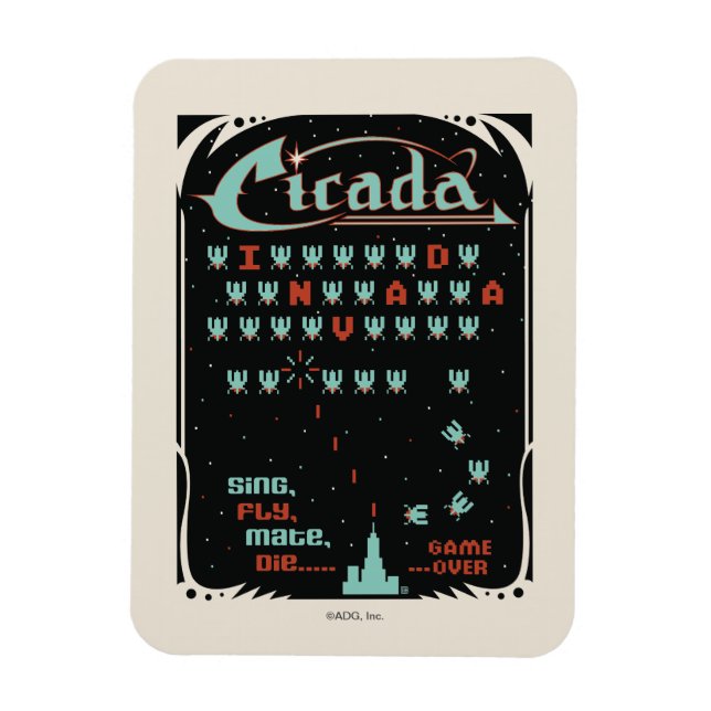 Magnet Flexible Canada Invada (Vertical)