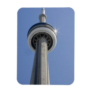 Magnet Flexible Canada, Ontario, Toronto. Haut de la tour CN avec