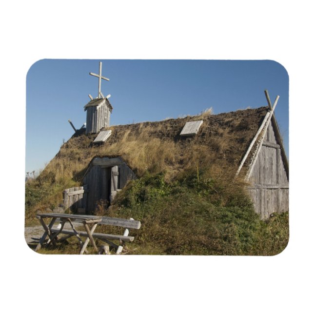 Magnet Flexible Canada, Terre-Neuve-et-Labrador, L'Anse Aux (Horizontal)