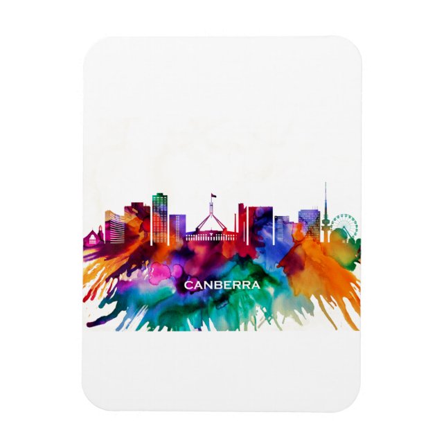 Magnet Flexible Canberra Skyline (Vertical)