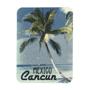 Magnet Flexible Cancun vintage Mexique