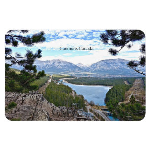 Magnet Flexible Canmore, Canada photo pittoresque