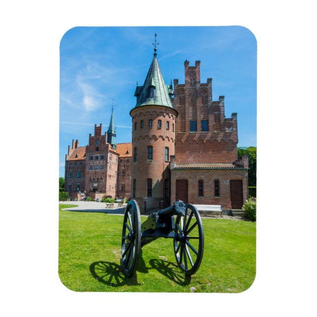 Magnet Flexible Cannon Au Château Egeskov (Vertical)