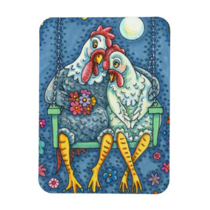 MAGNET FLEXIBLE CANOODLES DE POINTE ROOTTES, PÂTISSERIES DE POULET